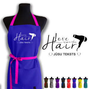 “Love is in the hair” + personalizēts teksts