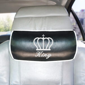 “King” spilvens un drošības jostas pārvalks
