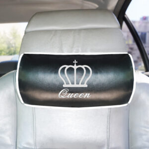 “Queen” spilvens un drošības jostas pārvalks