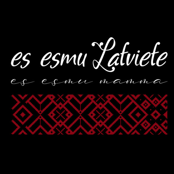 Es esmu Latviete, Es esmu mamma t-krekls ar apdruku - Image 2