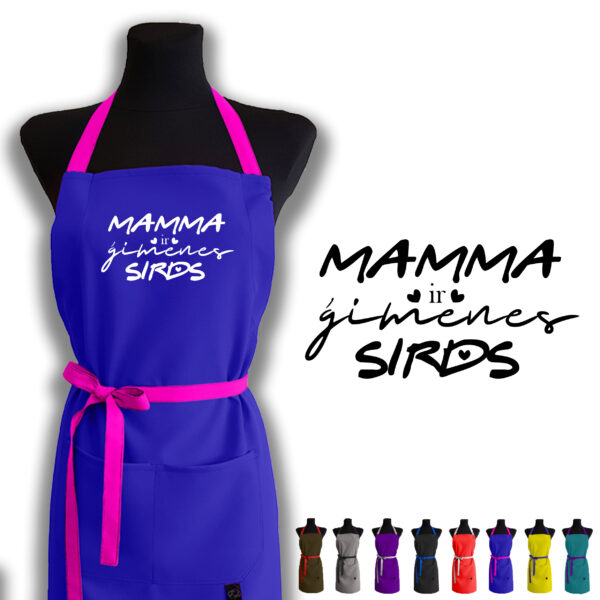 Mamma ir ģimenes sirds priekšauts